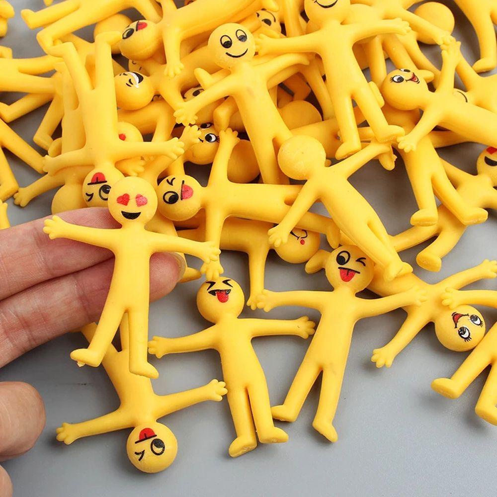 YIYU Đồ Chơi Xốp Squishy Giảm Stress Hình Người Đàn Ông Nhỏ Dễ Thương Cho Bé