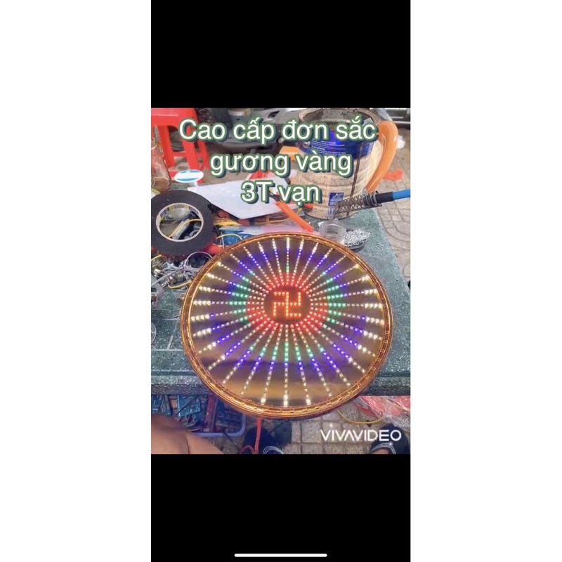 Hào quang led 30cm 32 tia