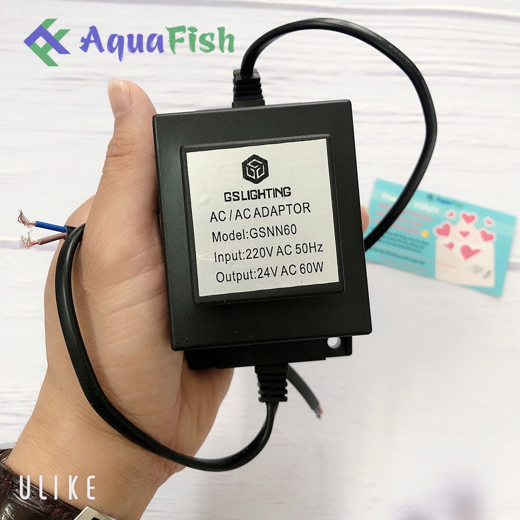 Bộ Nguồn Dành Cho Đèn Âm Nước Trang Trí Hồ Cá Koi, Hòn Non Bộ