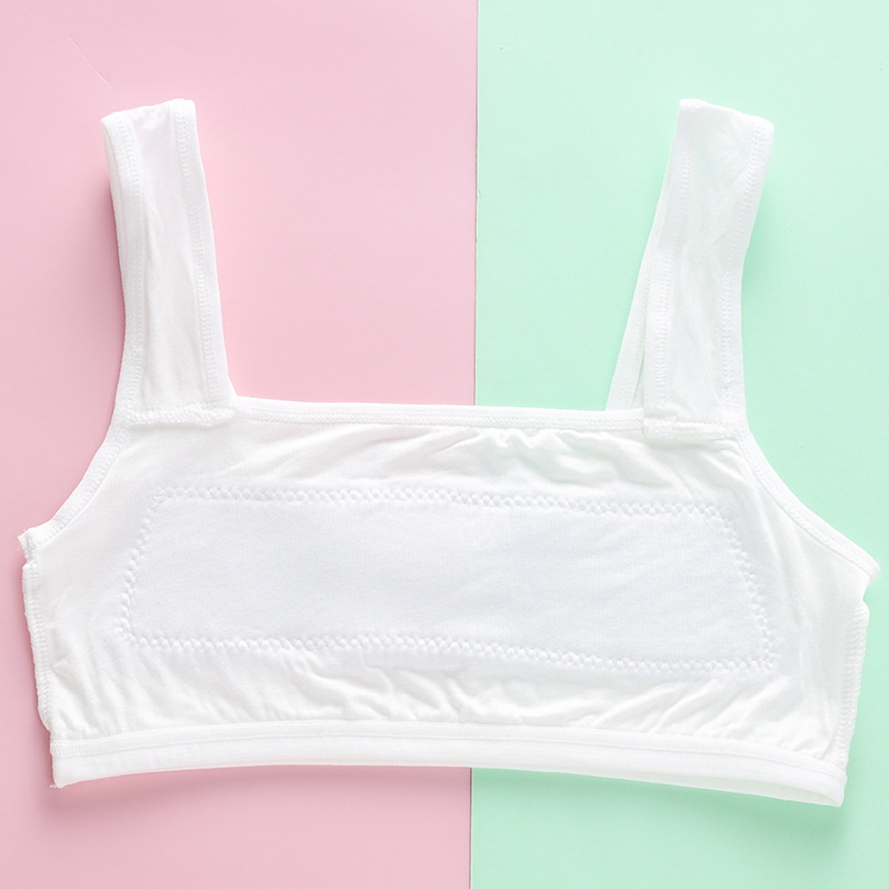 Áo Ngực Cotton Mềm Mại Thoải Mái Không Có Đệm Ngực Cho Tuổi Teen 8-16 Tuổi