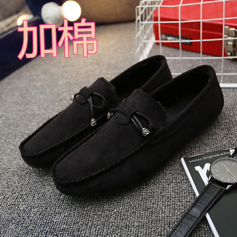 Giày Lười Vải Thoáng Khí Phong Cách Hàn Quốc Cho Nam