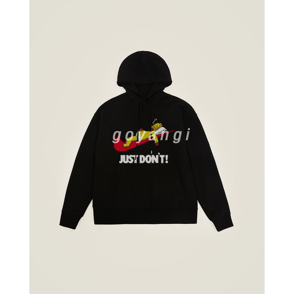 Áo hoodie GOYANGI Unisex Just dont oversize phong cách hàn quốc