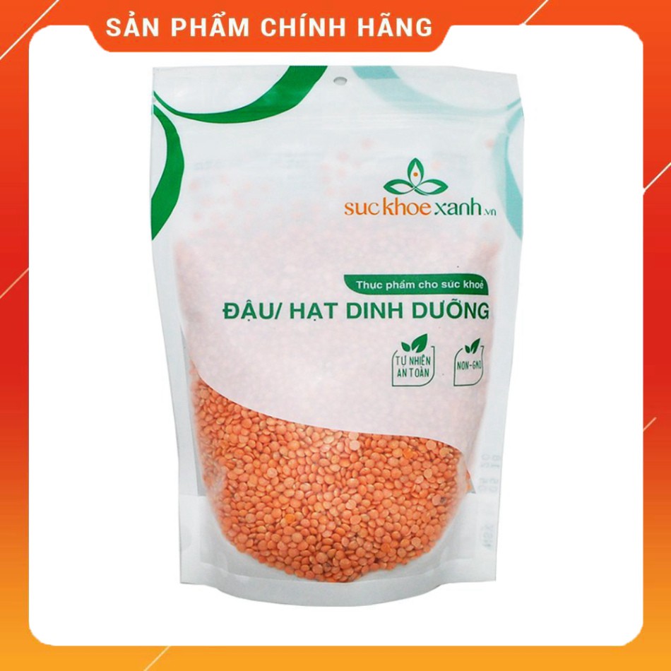 Đậu Lăng Đỏ Tách Vỏ Lentil Peas Canada 500g