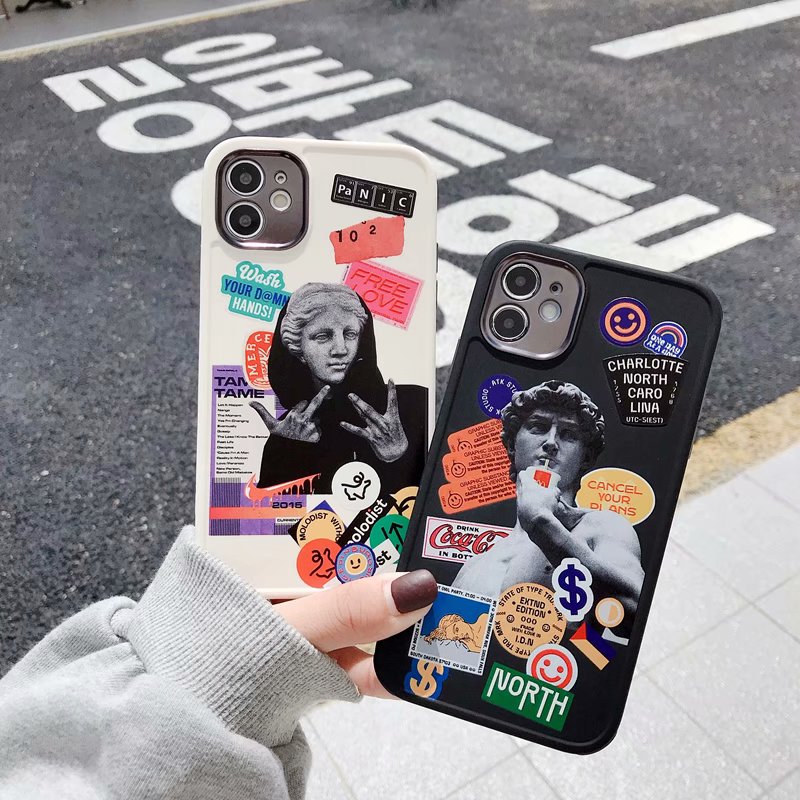 Ốp lưng chống sốc độc đáo cho IPhone 11 pro Max X XS XR XSMAX SE 2020 7 8 Plus | BigBuy360 - bigbuy360.vn