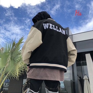 áo khoác bomber zaclang bo dệt in logo đại bàng,chất dày dặn,hàng xịn - Shop Q&V