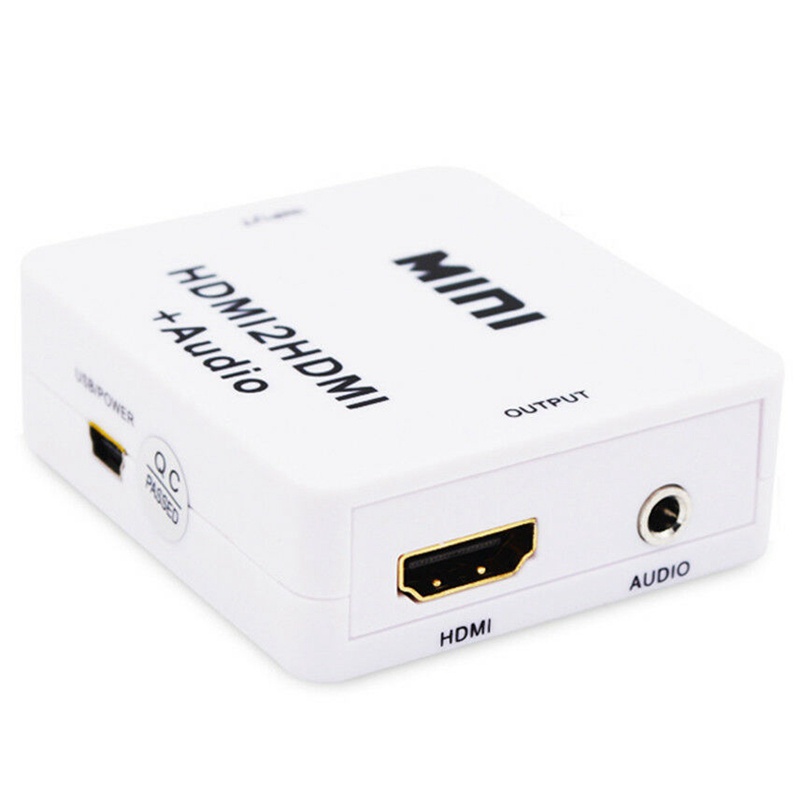 1080P Hdmi Extractor Splitter Hdmi Digital To Analog 3.5Mm Out Audio Hdmi2Hdmi