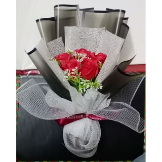 Bó hoa hồng sáp thơm Ms H05