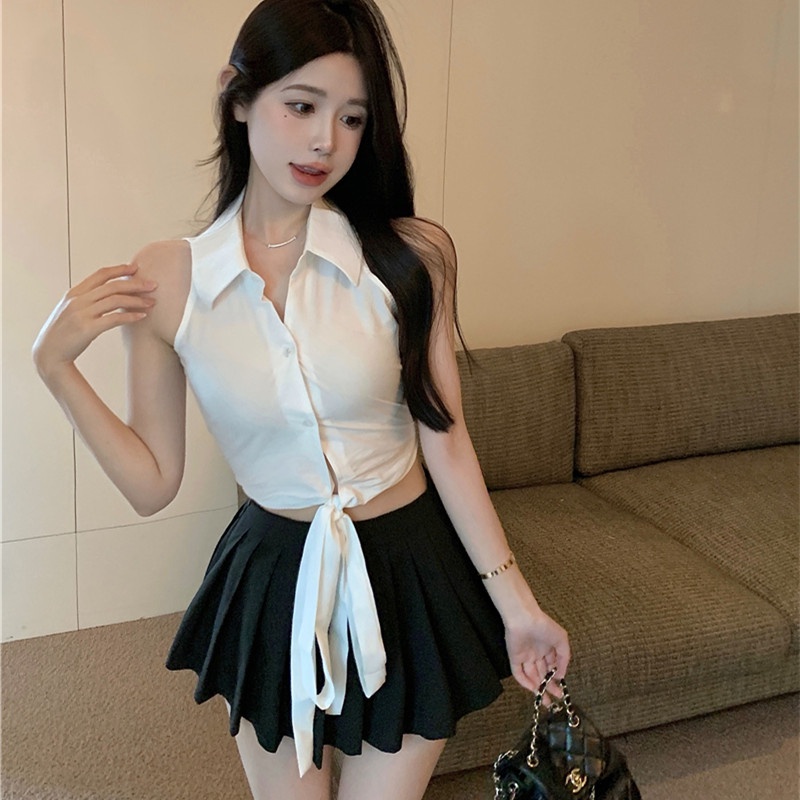 Áo Croptop Sát Nách Thời Trang Mùa Hè Cho Nữ