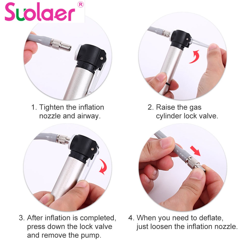 Dụng cụ bơm hơi Suolaer kéo căng cổ