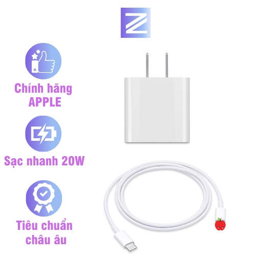Củ sạc nhanh IP20W sạc 30 lên 50% M1