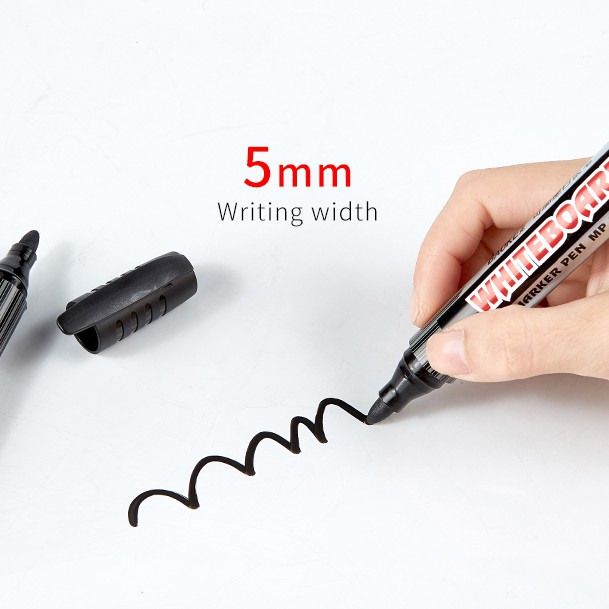 [BAOKE] Bộ 12 cáy Bút viết lông viết bảng có thể bơm thêm mực - Refillable Marker Pen- MP399A