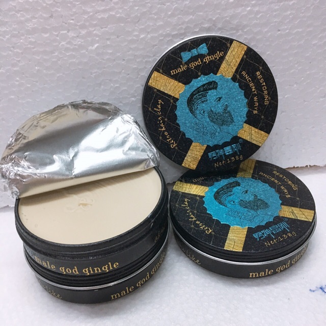 Sáp vuốt tóc Male God Gingle Retro Hair Clay