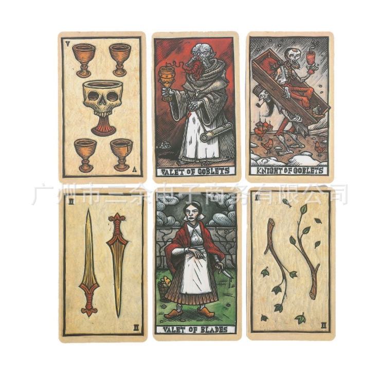 (Size Gốc) Bộ Bài Del Toro Tarot 012