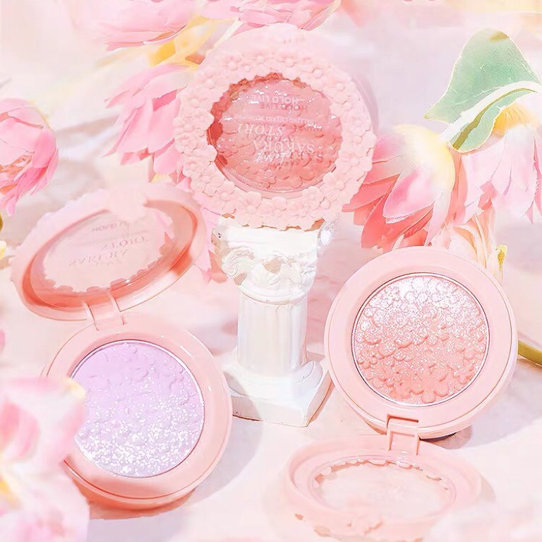 Phấn má HOLD LIVE Pink Cherry Blossom Garden Blush GOGO TALES Crafted Elegance Blusher Gogotales HL559 HLIV87