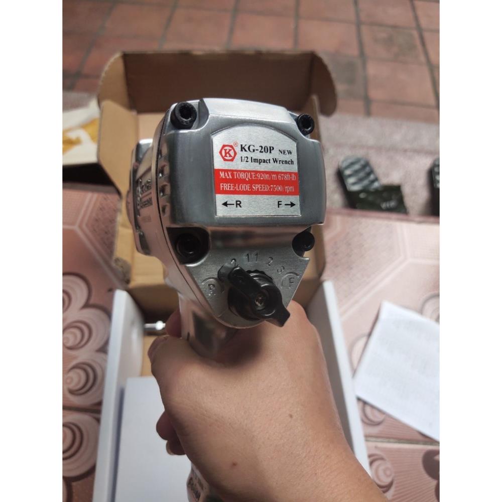 Súng vặn bu lông KUSAKI KG20P ALONGTOOL mở ốc 1/2 trục bánh xe ga