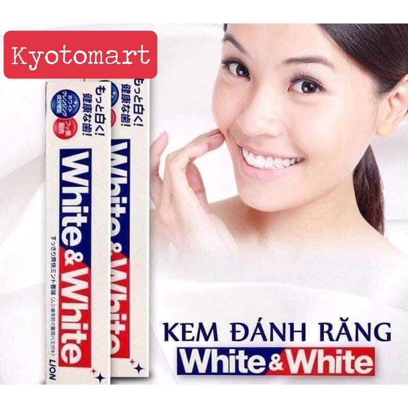 KEM ĐÁNH RĂNG WHITE WHITE NHẬT BẢN