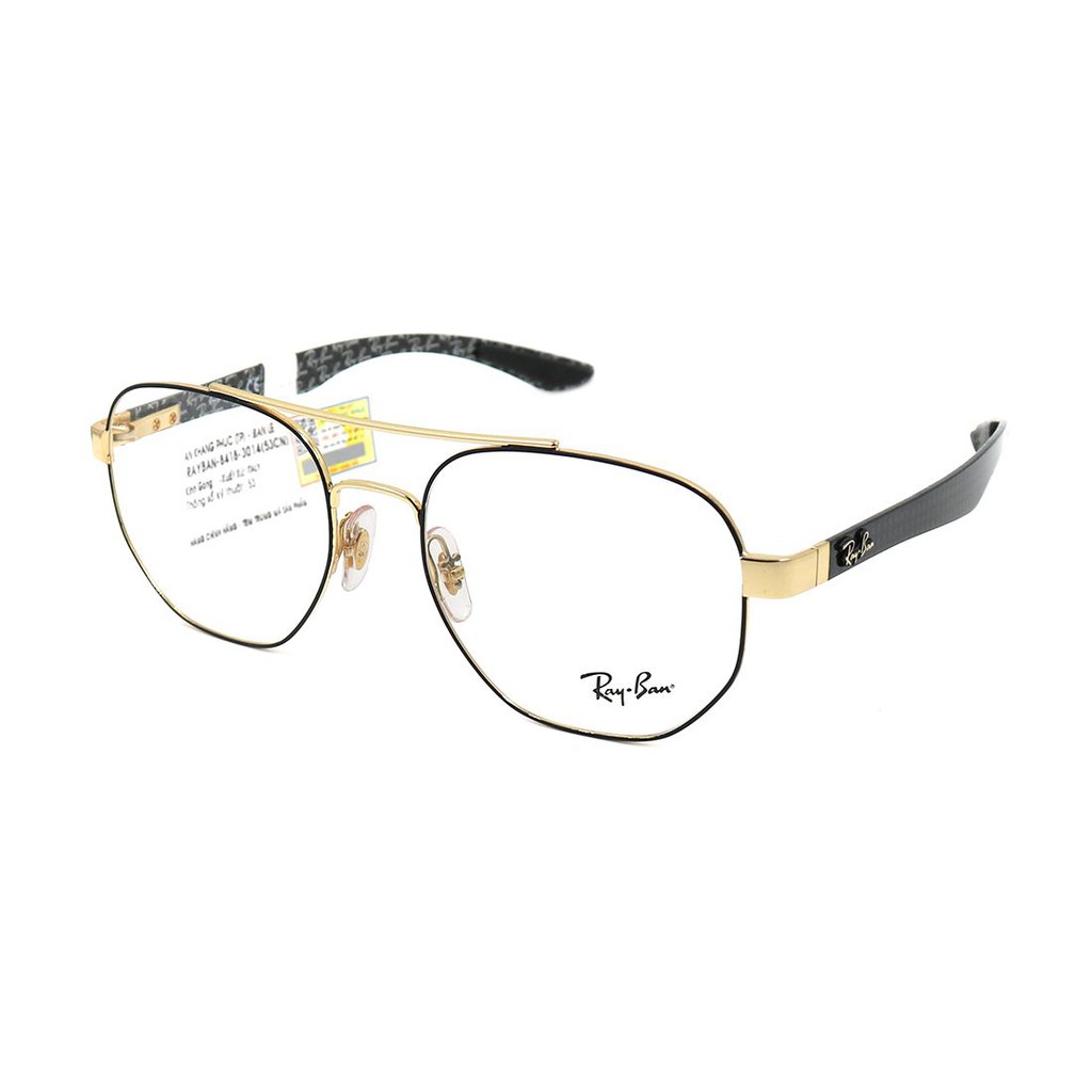 (Hàng chính hãng) Gọng kính nam nữ Rayban RB8418 (53-18-145) màu sắc thời trang, thiết kế dễ đeo bảo vệ mắt