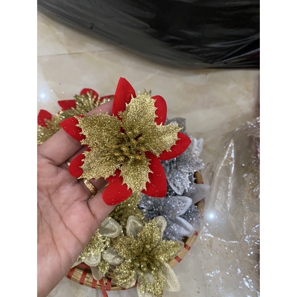 Bông hoa trạng nguyên làm oản, trang trí tết