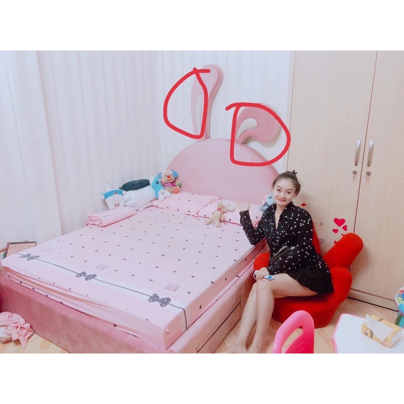Giường deco cho bé gái
