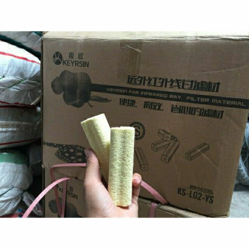 Sứ Thanh Lọc Nước Hồ cá Loại I size 9,3×3 cho hồ cá cảnh