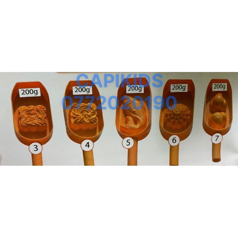 Khuôn gõ bánh trung thu - Khuôn gõ bánh dẻo 200g