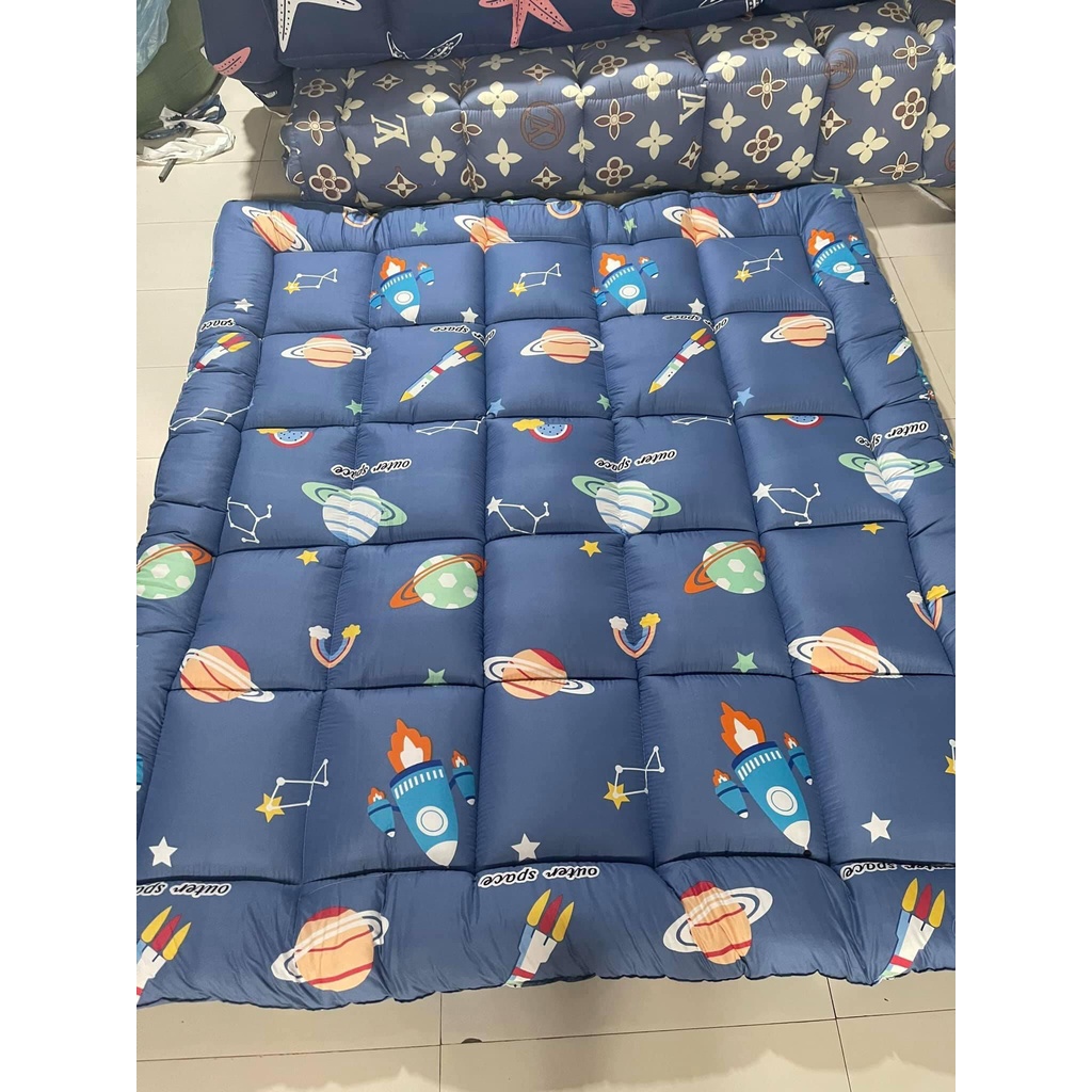 Tấm làm mềm đệm Topper,kích thước 1m6x2m nệm dày 6-8cm-được chọn nhiều mẫu