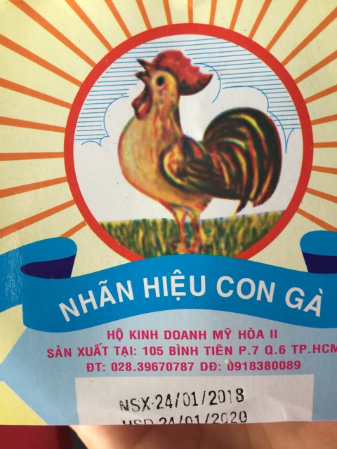 10 ống bột vanilline