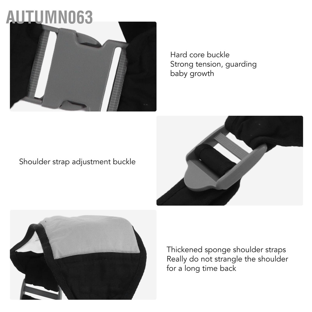 Baby Sling Carrier Đa chức năng có thể gập lại được đai quấn cho con bú tiện dụng trẻ sơ sinh Phạm vi chịu lực 20kg Autumn063