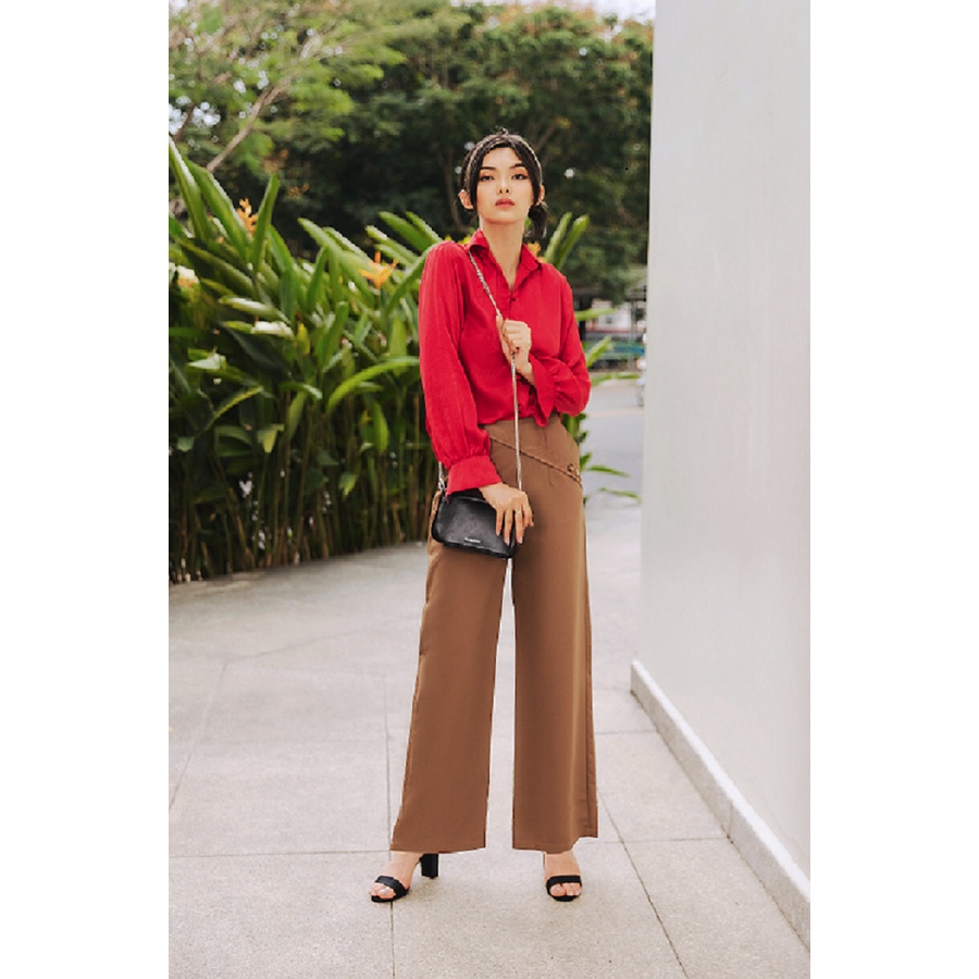 Quần Ống Suông_ Frill Pants