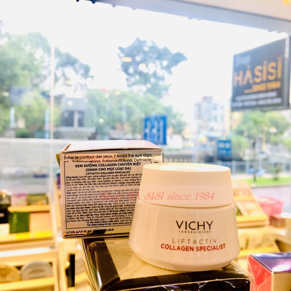 Kem Collagen Chuyên Biệt Cải Thiện Các Dấu Hiệu Lão Hóa Do Thiếu Hụt Collagen Trên Da VICHY LIFTACTIV COLLAGEN 15ml