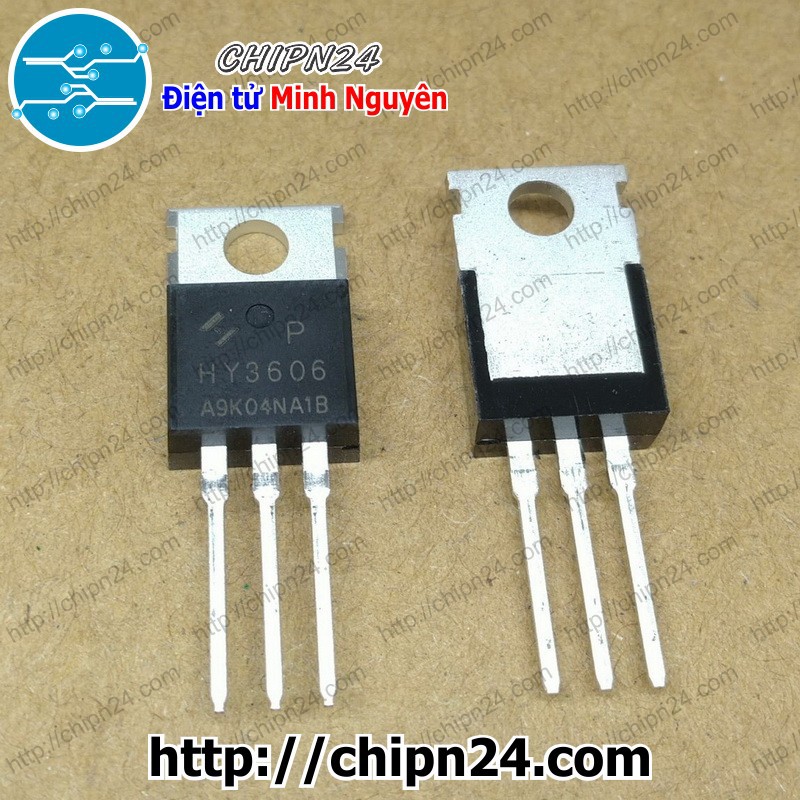 [1 CON] Mosfet HY3606 TO-220 162A 60V Kênh N (HY3606P 3606)