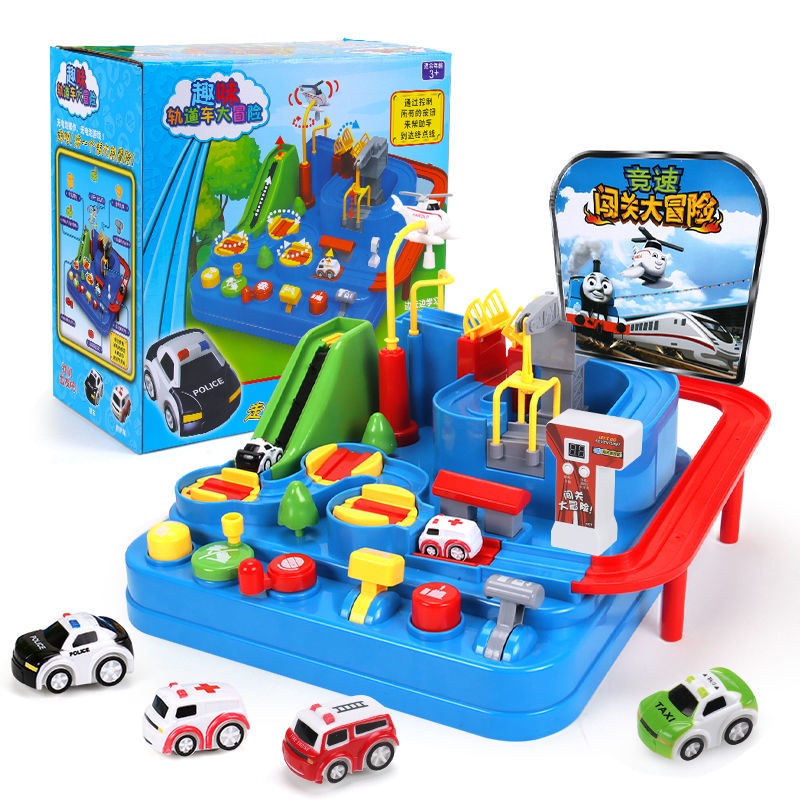 Bộ Đồ Chơi Xe Hơi Cảnh Sát Vui Nhộn Dành Cho Bé 1-6 Tuổi