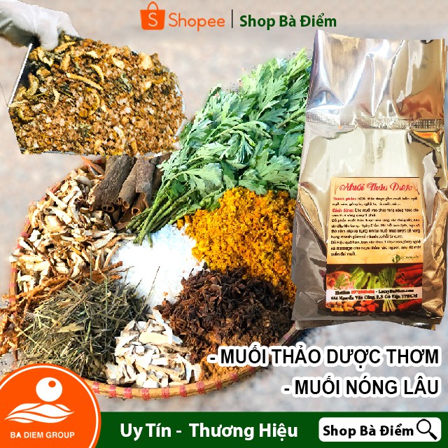 Muối Chườm Bụng Thảo Dược  Sau Sinh | Túi Muối Chườm Săn Eo, Giảm Mỡ Bụng, Giảm Đau Nhức - Shop Bà Điểm