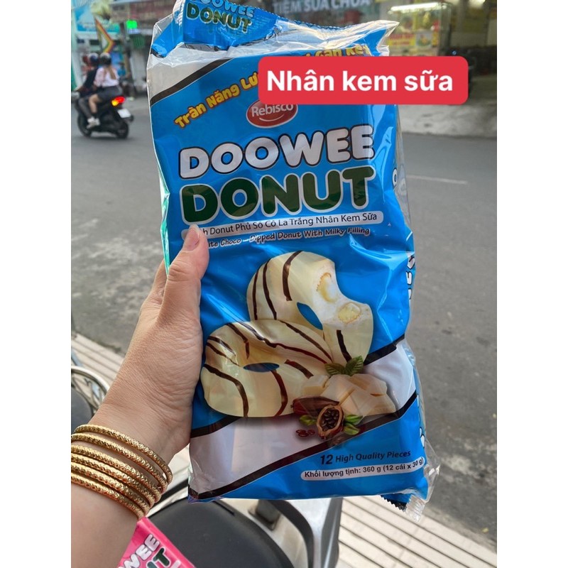 BỊCH 12 GÓI  Bánh Donut Sô Cô La 300g  - ĐỦ 6 VỊ CHỌN