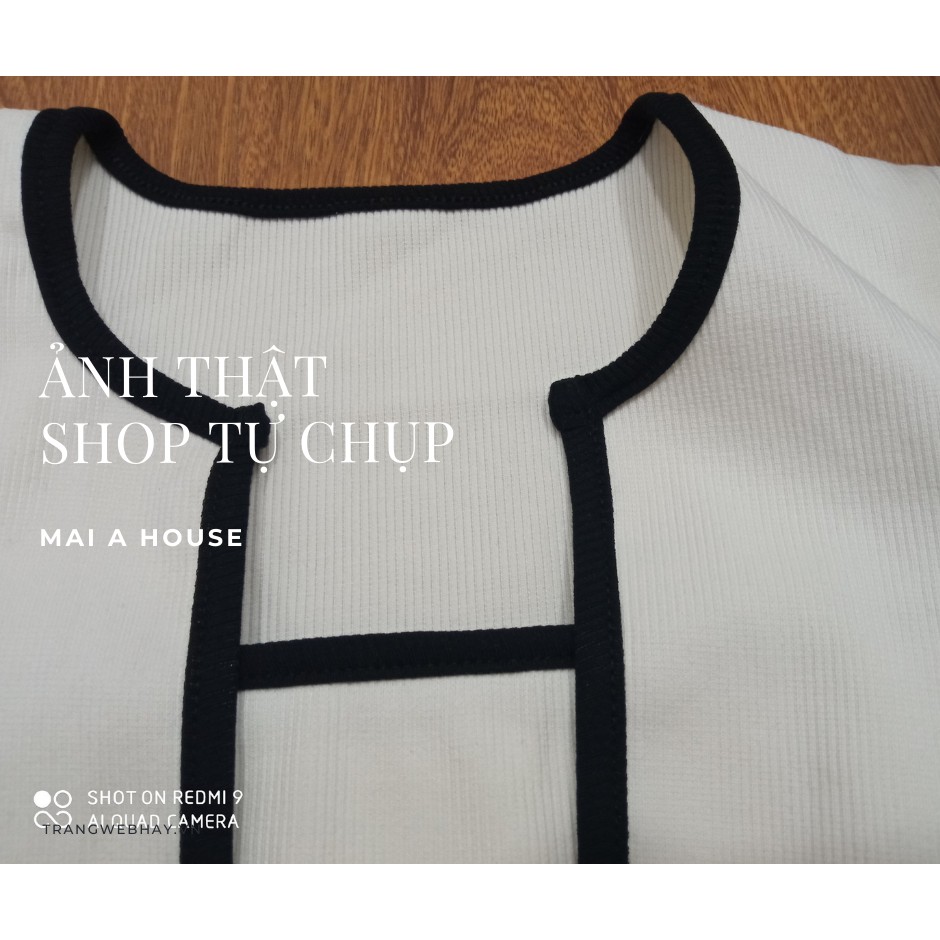 Hình thật và video tự quay. Set croptop áo ống kèm khoát ngoài tinh tế, sexy. chất thun gân dày dặn | BigBuy360 - bigbuy360.vn