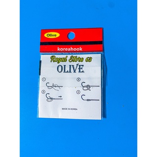 Lưỡi Câu Tôm Olive Koreahook