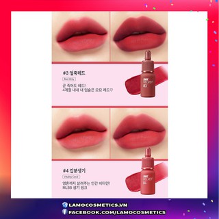 [MẪU MỚI NHẤT] Son Peripera Peri's Ink Velvet