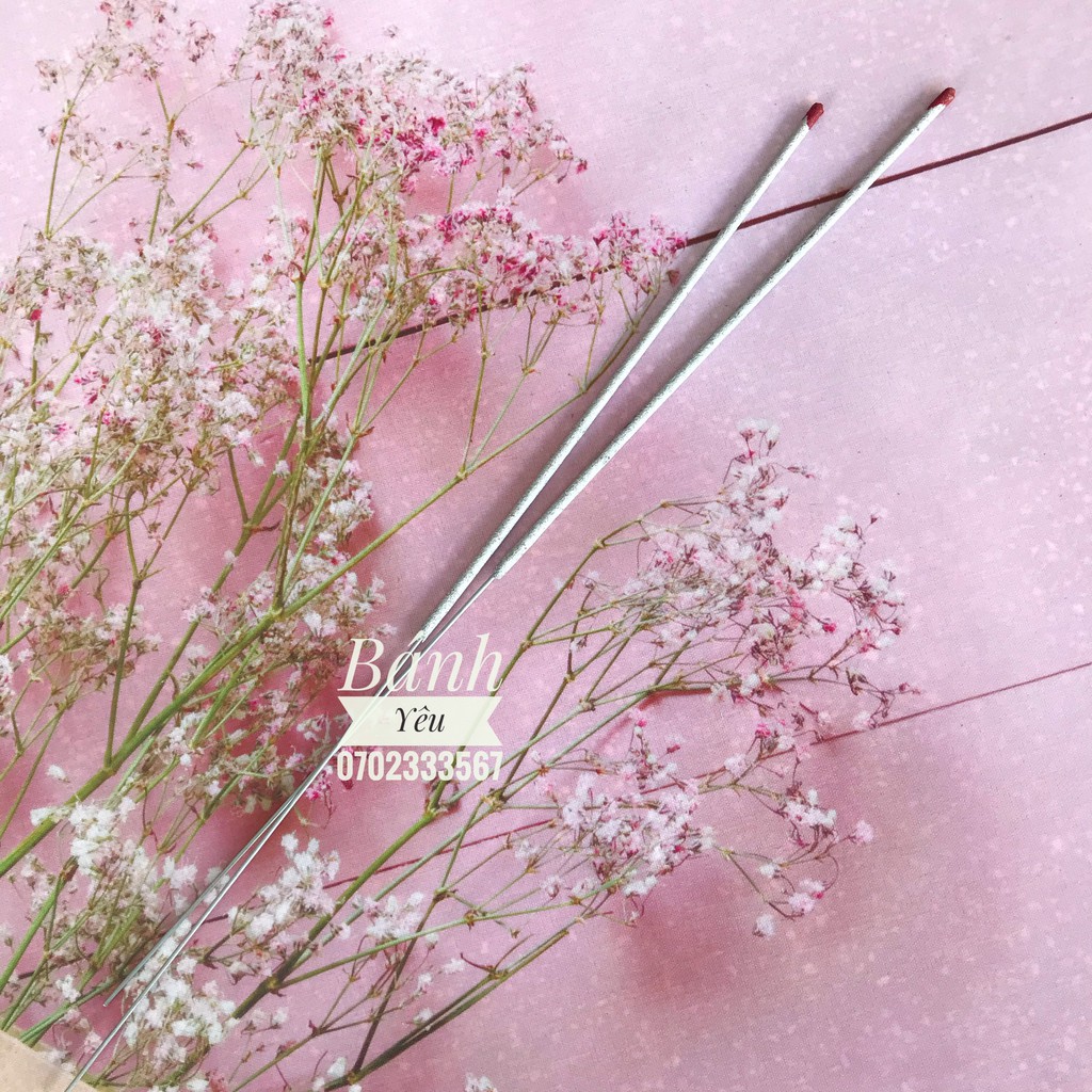 Nhang xẹt sinh nhật dài 30cm (túi 5 que) - SK23