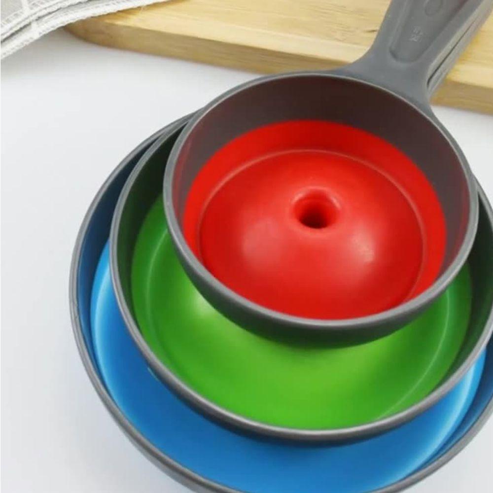 YOLA Set 3 Phễu Gấp Gọn Tiện Lợi Cho Nhà Bếp