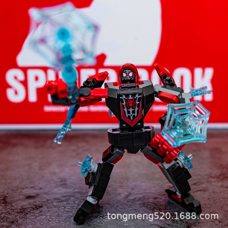 Mô Hình Lắp Ráp Nhân Vật Siêu Anh Hùng Lego Marvel Captain America Iron Man