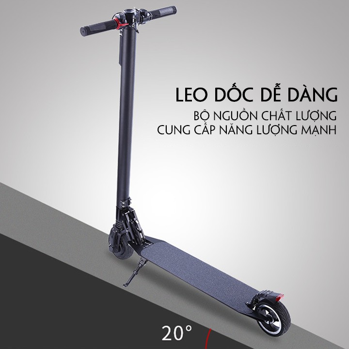 [Chính Hãng] Xe điện scooter người lớn, xe điện scooter 5,5 inch - xe điện scooter cao cấp có thể gấp gọn