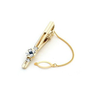 Kẹp cà vạt đá hoa
