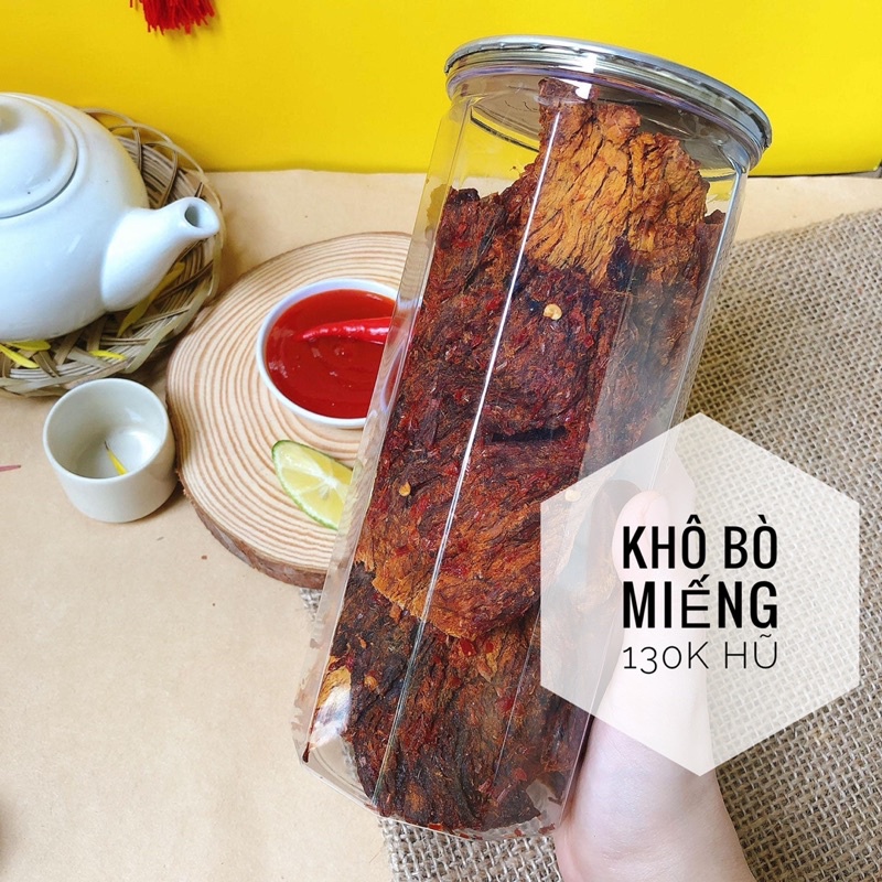 KHÔ BÒ MIẾNG 300GR ( hình shop tự chụp )