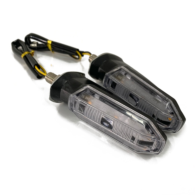 Set 2 Đèn Xi Nhan 12V Màu Hổ Phách Thay Thế Dành Cho Xe Mô Tô