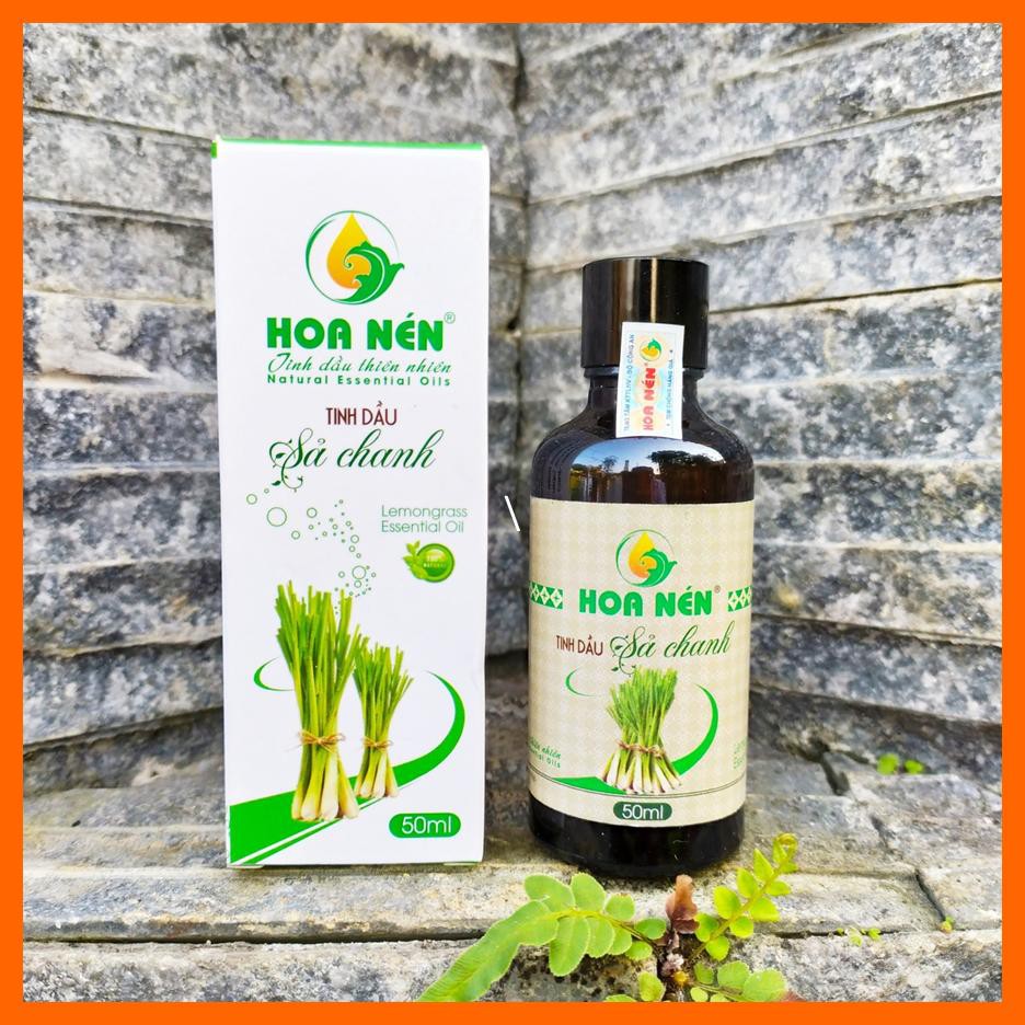 Tinh Dầu Sả Chanh Hoa Nén [NGUYÊN CHẤT] Tinh dầu sả xông phòng, hương thơm dịu nhẹ, giúp giảm căng thẳng, mệt mõi