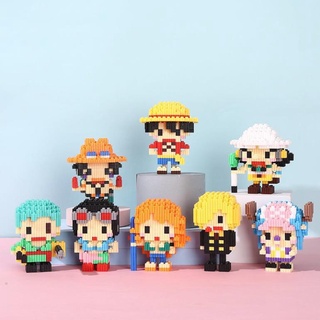 Lego tự lắp ráp nhiều chi tiết phim hoạt hình One Piece Luffy Ace Zoro  Nami Chopper