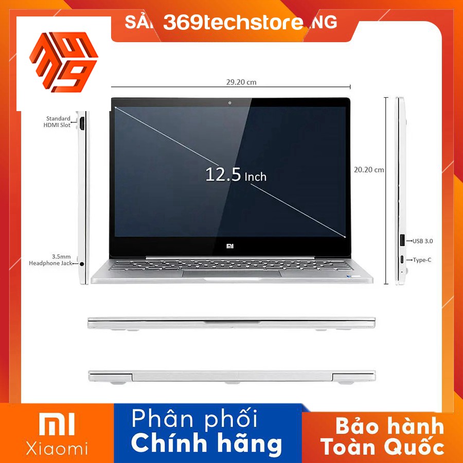 Laptop Xiaomi Mi Notebook Air Core i5 8GB RAM DDR4 512GB SSD MX250 (12.5 Inch / 13.3 Inch) - BH 6 Tháng