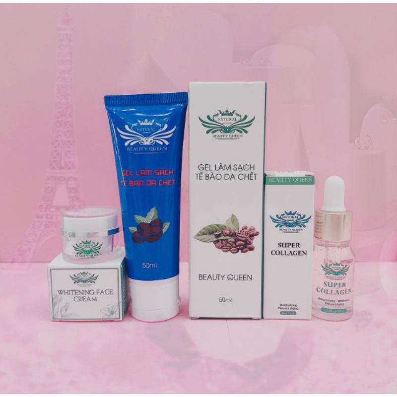 Combo dưỡng da Beauty Queen 60k