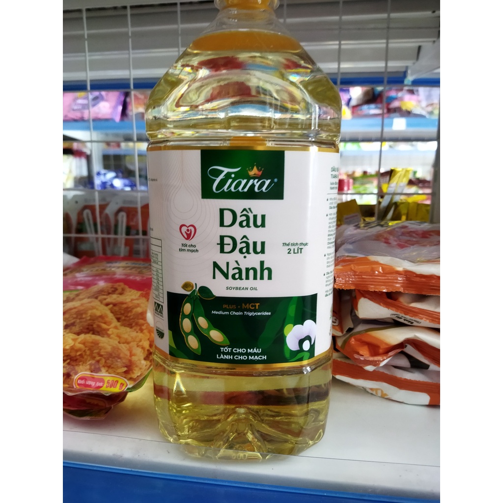Dầu đậu nành Tiara can 2L