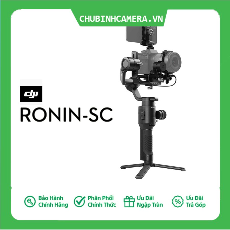 Gimbal DJI Ronin SC - Tay Cầm Chổng Rung Máy Ảnh- Hàng Chính Hãng